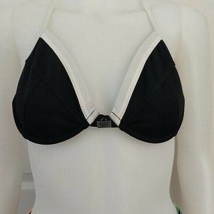 🌷‼️5/$20 - Massimo Black Halter Bikini Top L
